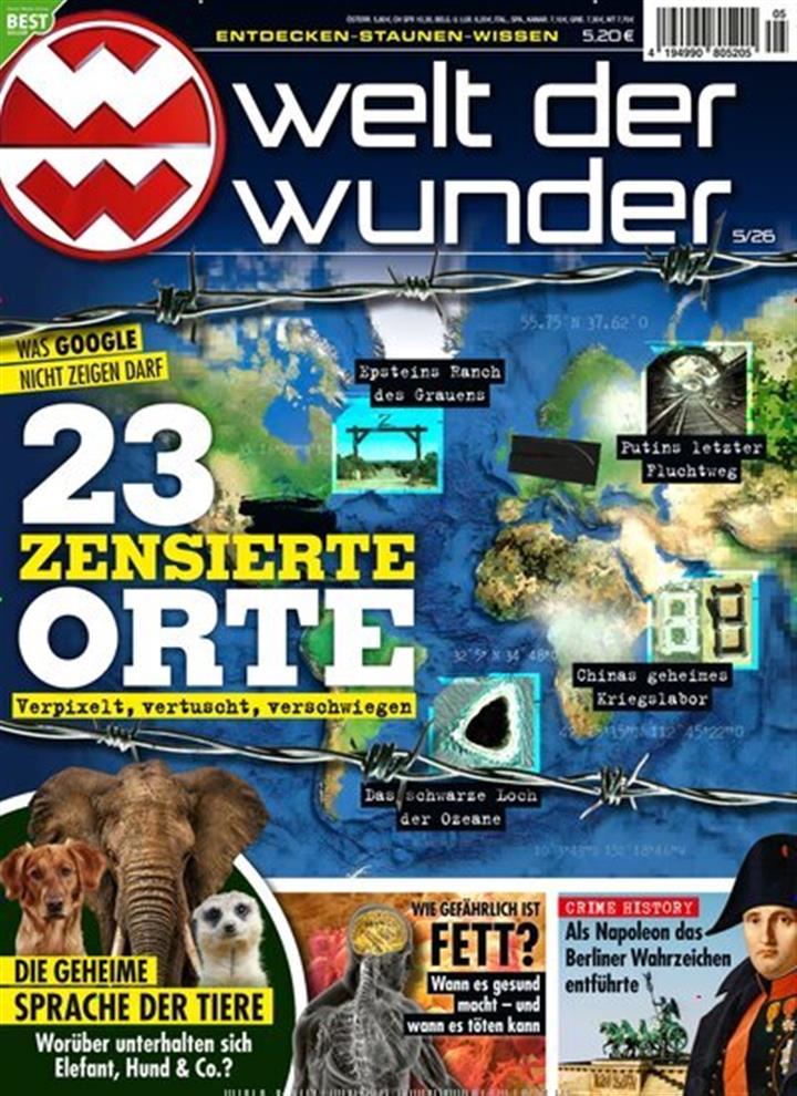 Welt der Wunder Abo