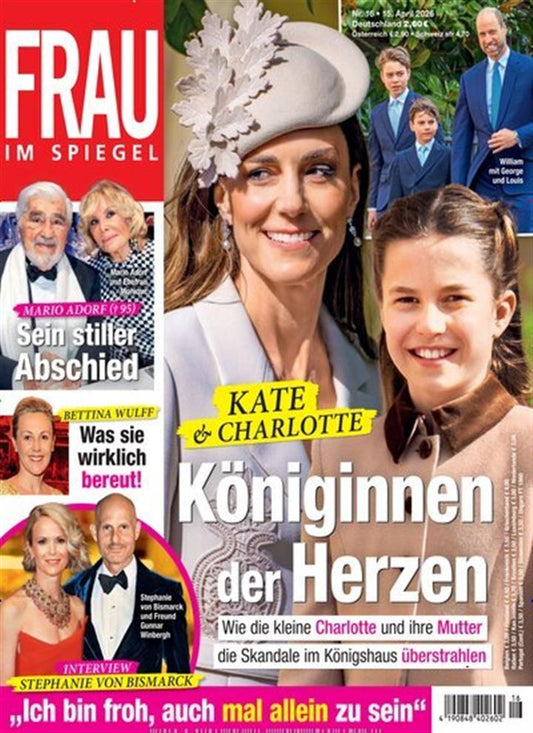 Frau im Spiegel Abo