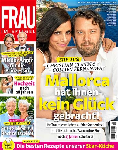 Frau im Spiegel Abo